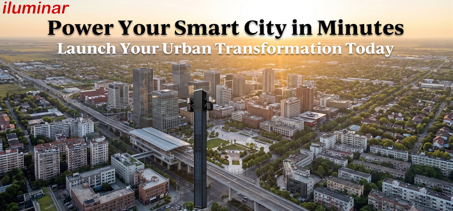 Iluminar PowerStack Modular Solar Poles: A New Off-Grid Energy Platform for Smart City Infrastructure